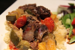 Moroccan lamb stew